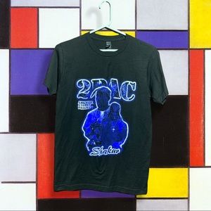 2pac among the angels shirt men’s size small